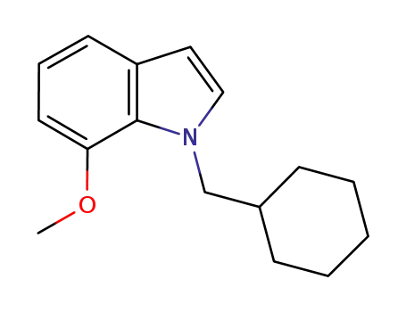 N-cyclohexylmethyl-7-methoxyindole
