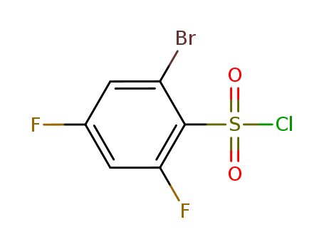 2-BroMo-4,6-difluorobenzene-1-sulfonyl chloride