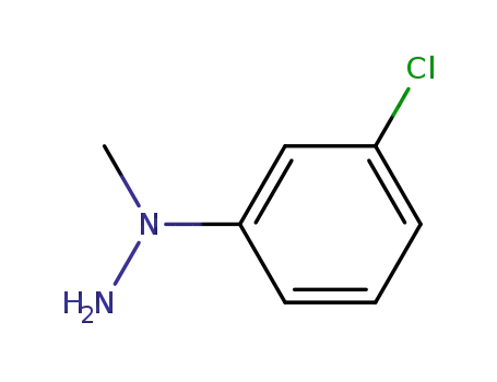 Molecular Structure of 90084-83-6 (N-methyl-N-(m-chlorophenyl)hydrazine)