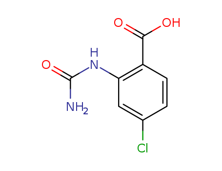 Benzoic acid, 2-[(aminocarbonyl)amino]-4-chloro-