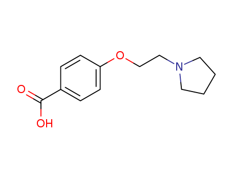 4-[2-(1-pyrrolidinyl)ethoxy]Benzoic acid