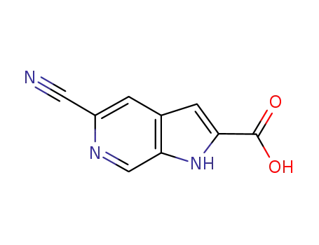 5-Cyano-6-azaindole-2-carboxylic acid