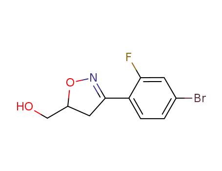 [3-(4-bromo-2-fluorophenyl)-4,5-dihydroisoxazol-5-yl]methanol
