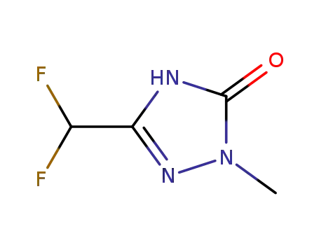 3H-1,2,4-Triazol-3-one, 5-(difluoromethyl)-1,2-dihydro-2-methyl- (9CI)