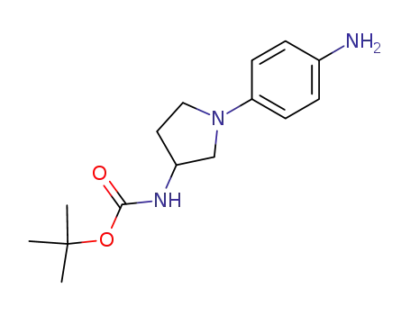 [1-(4-아미노-페닐)-피롤리딘-3-일]-탄산 tert-부틸 에스테르