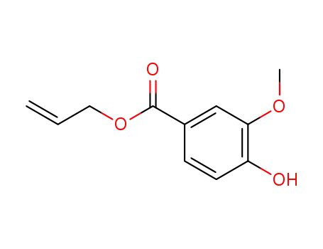 Benzoic acid, 4-hydroxy-3-methoxy-, 2-propenyl ester