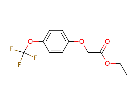 Molecular Structure of 710328-15-7 ((4-trifluoromethoxy-phenoxy)-acetic acid ethyl ester)
