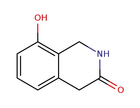 Molecular Structure of 697801-48-2 (8-hydroxy-1,2-dihydroisoquinolin-3(4H)-one)