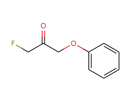 Molecular Structure of 2967-88-6 (2-Propanone,  1-fluoro-3-phenoxy-)