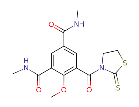 1,3-Benzenedicarboxamide,
4-methoxy-N,N'-dimethyl-5-[(2-thioxo-3-thiazolidinyl)carbonyl]-