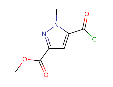 METHYL 5-(CHLOROCARBONYL)-1-METHYL-1H-PYRAZOLE-3-CARBOXYLATE  CAS NO.203792-49-8