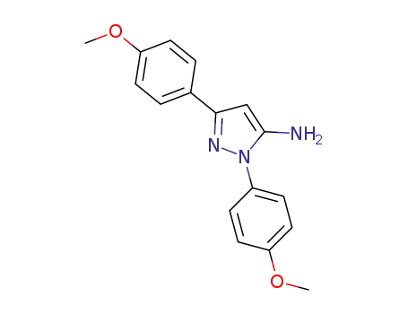 1,3-Bis(4-methoxyphenyl)-1H-pyrazol-5-amine