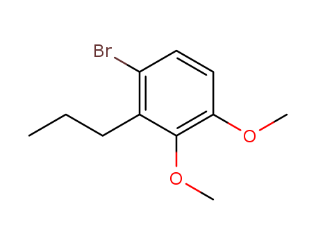 Benzene, 1-bromo-3,4-dimethoxy-2-propyl-(142601-49-8)