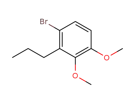 Benzene, 1-bromo-3,4-dimethoxy-2-propyl-