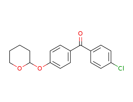 (4-Chlorophenyl)-[4-(tetrahydropyranyloxy)phenyl]methanone