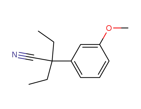 2-ethyl-2-(3-methoxyphenyl)butyronitrile
