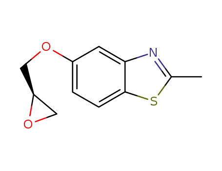 Benzothiazole, 2-methyl-5-[(2R)-oxiranylmethoxy]- (9CI)