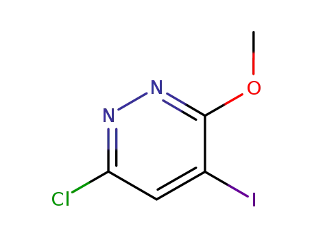 Molecular Structure of 181355-92-0 (6-chloro-4-iodo-3-Methoxypyridazine)