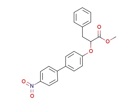 2-(4'-nitro-biphenyl-4-yloxy)-3-phenyl-propionic acid methyl ester