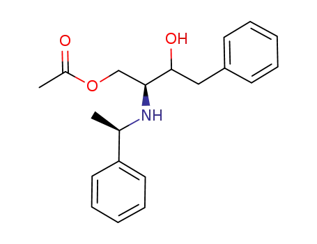 1,3-Butanediol, 4-phenyl-2-[[(1R)-1-phenylethyl]amino]-, 1-acetate,
(2S)-