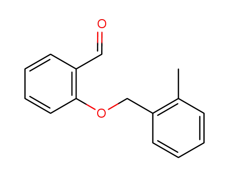 Molecular Structure of 447409-55-4 (2-[(2-METHYLBENZYL)OXY]BENZALDEHYDE)