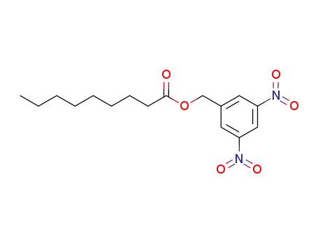 Molecular Structure of 321149-13-7 (3,5-dinitrobenzyl pelargonate)