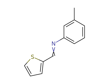 Benzenamine, 3-methyl-N-(2-thienylmethylene)-