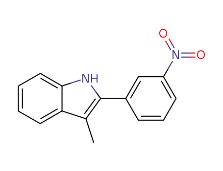 1H-Indole, 3-methyl-2-(3-nitrophenyl)-