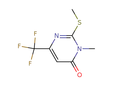 3-METHYL-2-(METHYLSULFANYL)-6-(TRIFLUOROMETHYL)-4(3H)-PYRIMIDINONE
