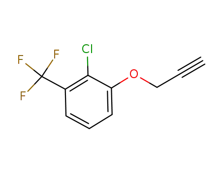 C<sub>10</sub>H<sub>6</sub>ClF<sub>3</sub>O