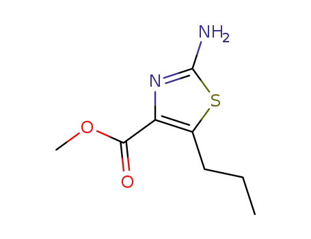 4-티아졸카르복실산,2-아미노-5-프로필-,메틸에스테르(9CI)