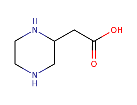 2-Piperazineacetic acid  CAS NO.14566-74-6
