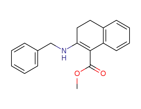1-carbomethoxy-2-benzylamino-3,4-dihydronaphthalene