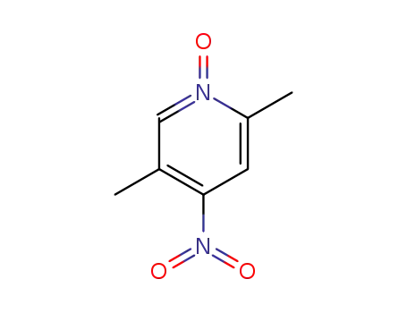 Molecular Structure of 21816-42-2 (2,5-Dimethyl-4-nitropyridine 1-oxide)