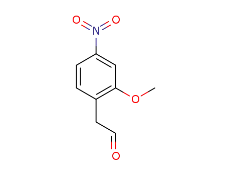 Molecular Structure of 309933-59-3 (2-(2-METHOXY-4-NITROPHENYL)ACETALDEHYDE)