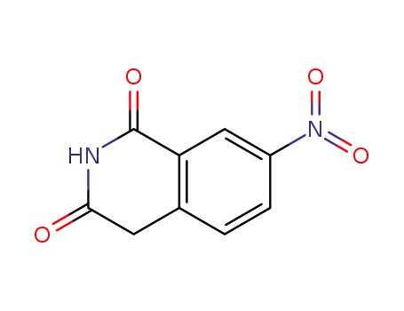 Molecular Structure of 611187-01-0 (7-NITROISOQUINOLINE-1,3(2H,4H)-DIONE)