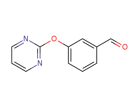 Molecular Structure of 263349-26-4 (3-(PYRIMIDIN-2-YLOXY)BENZALDEHYDE)