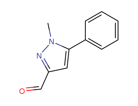 1H-Pyrazole-3-carboxaldehyde,1-methyl-5-phenyl-