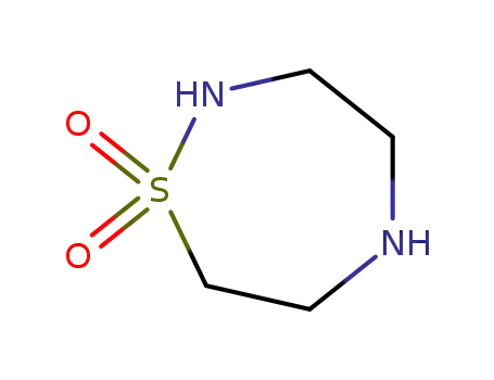 Molecular Structure of 410545-38-9 (1,2,5-Thiadiazepane 1,1-dioxide)