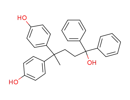 4,4'-(4-Hydroxy-1-methyl-4,4-diphenylbutylidene)-bisphenol
