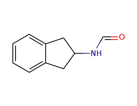 Molecular Structure of 24445-43-0 (Formamide, N-(2,3-dihydro-1H-inden-2-yl)-)