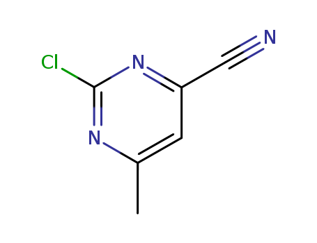 2-CHLORO-6-METHYLPYRIMIDINE-4-CARBONITRILE