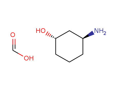 Formic acid, compd. with (1S,3S)-3-aminocyclohexanol (1:1)                                                                                                                                              
