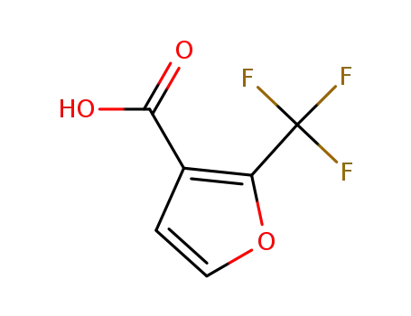 Molecular Structure of 536718-30-6 (2-(Trifluoromethyl)furan-3-carboxylic acid)