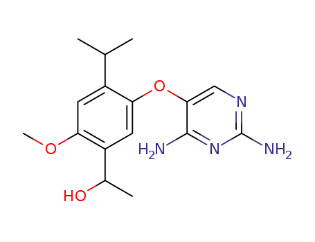 Benzenemethanol,
5-[(2,4-diamino-5-pyrimidinyl)oxy]-2-methoxy-a-methyl-4-(1-methylethyl)
-