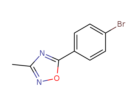 5-(4-bromophenyl)-3-methyl-1,2,4-oxadiazole