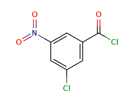 Molecular Structure of 89629-90-3 (Benzoyl chloride, 3-chloro-5-nitro-)