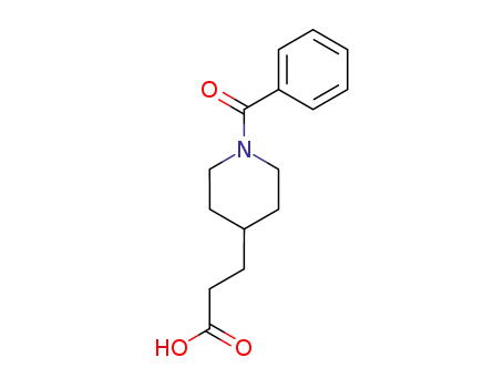 3-(1-Benzoylpiperidin-4-yl)propanoic acid