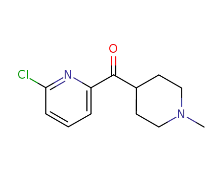 6-Chloro-2-pyridyl 1-methyl-4-piperidinyl ketone
