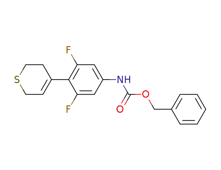4-(4-Benzyloxycarbonylamino-2,6-difluorophenyl)-5,6-dihydro-2H-thiopyran